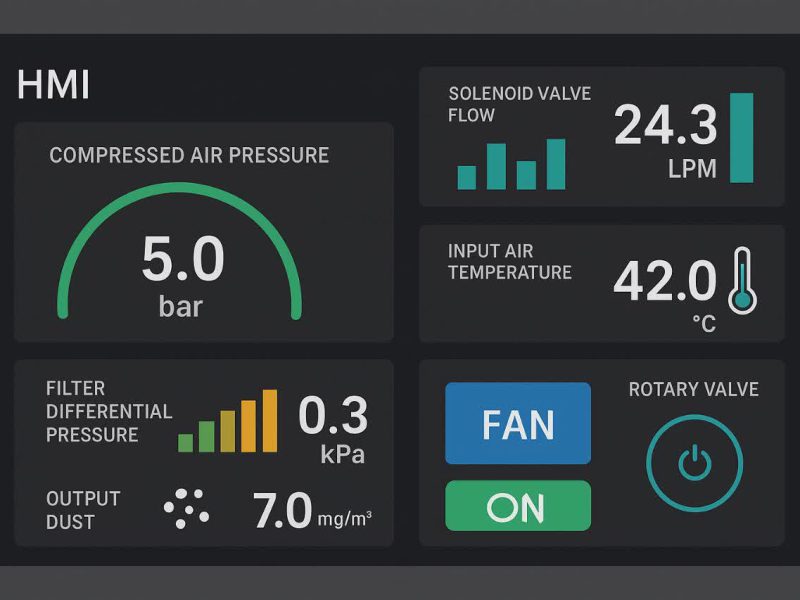 کنترلر هوشمند بگ فیلتر جت پالس
